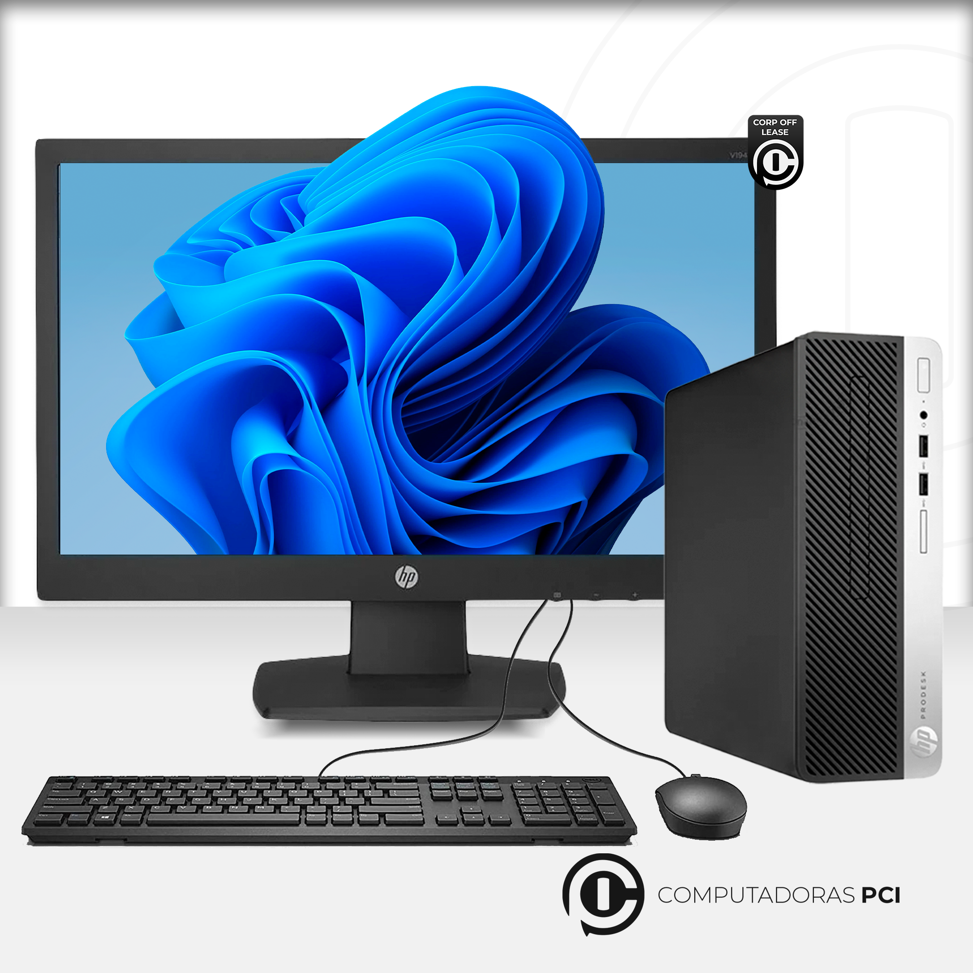 PC HP Prodesk 400 G6 SFF - Core i5 - 8GB RAM - SSD