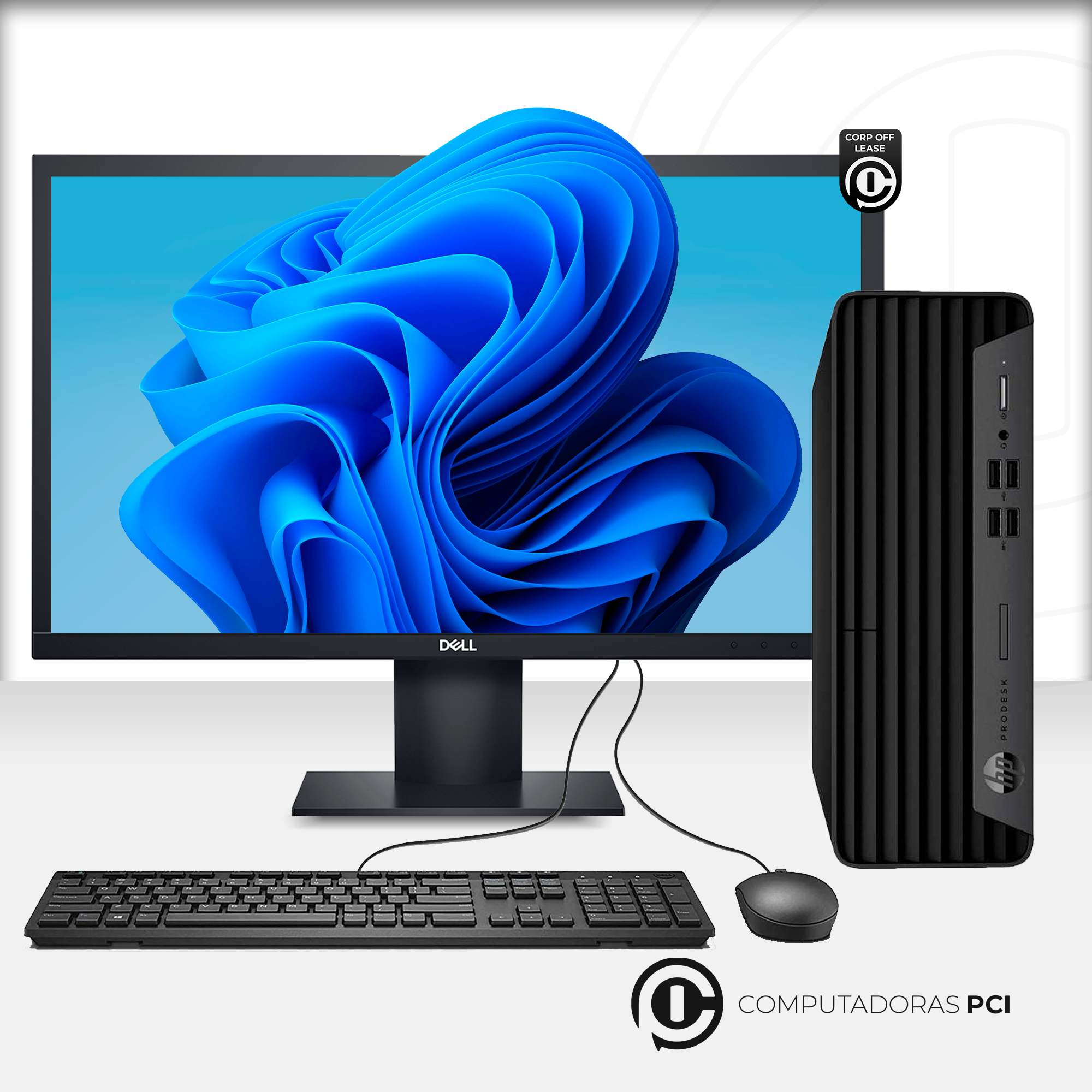 PC HP Prodesk 400 G7 SFF - Core i5 - 8GB RAM - SSD