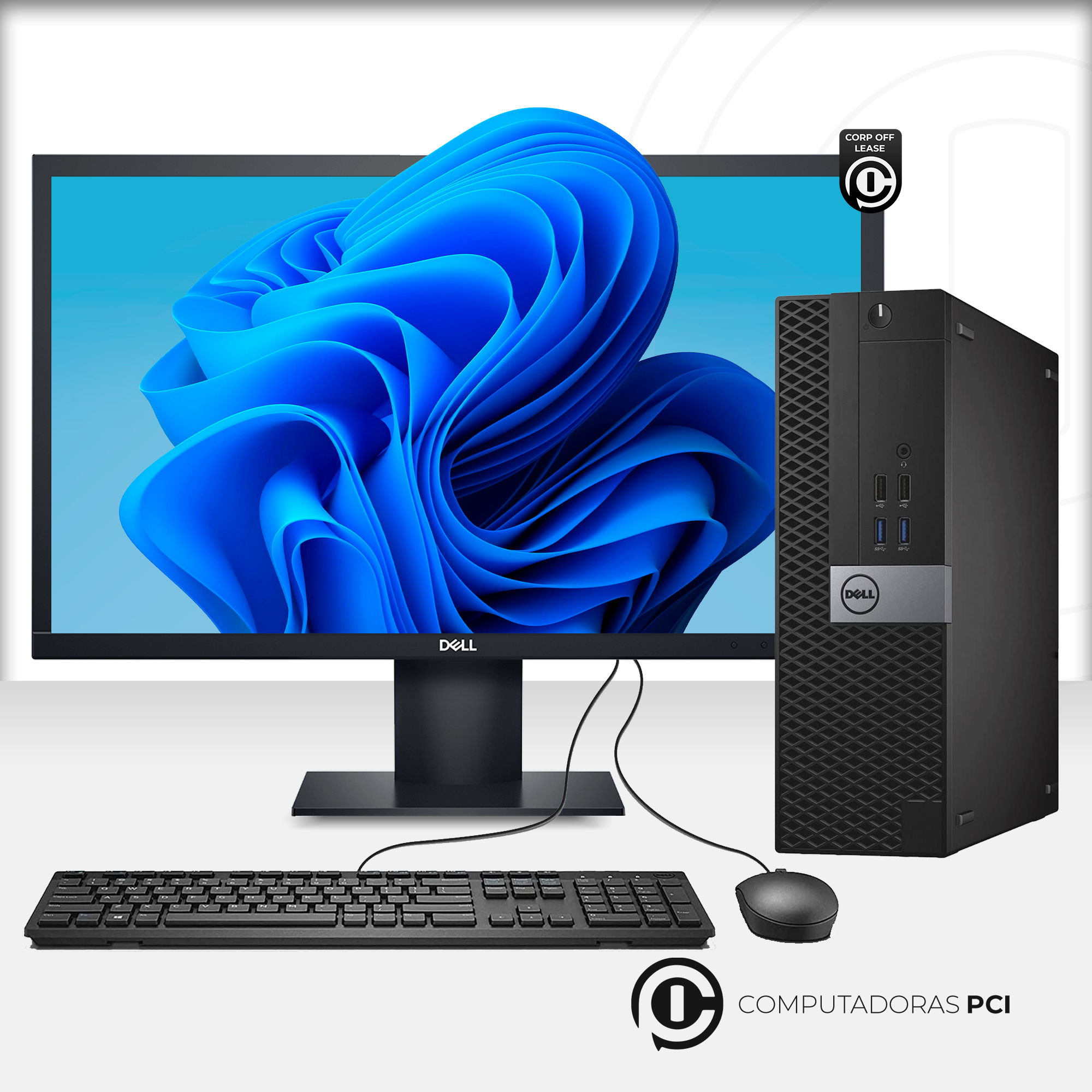 PC Dell Optiplex 7060 SFF - Core i7 - 8GB RAM - SSD