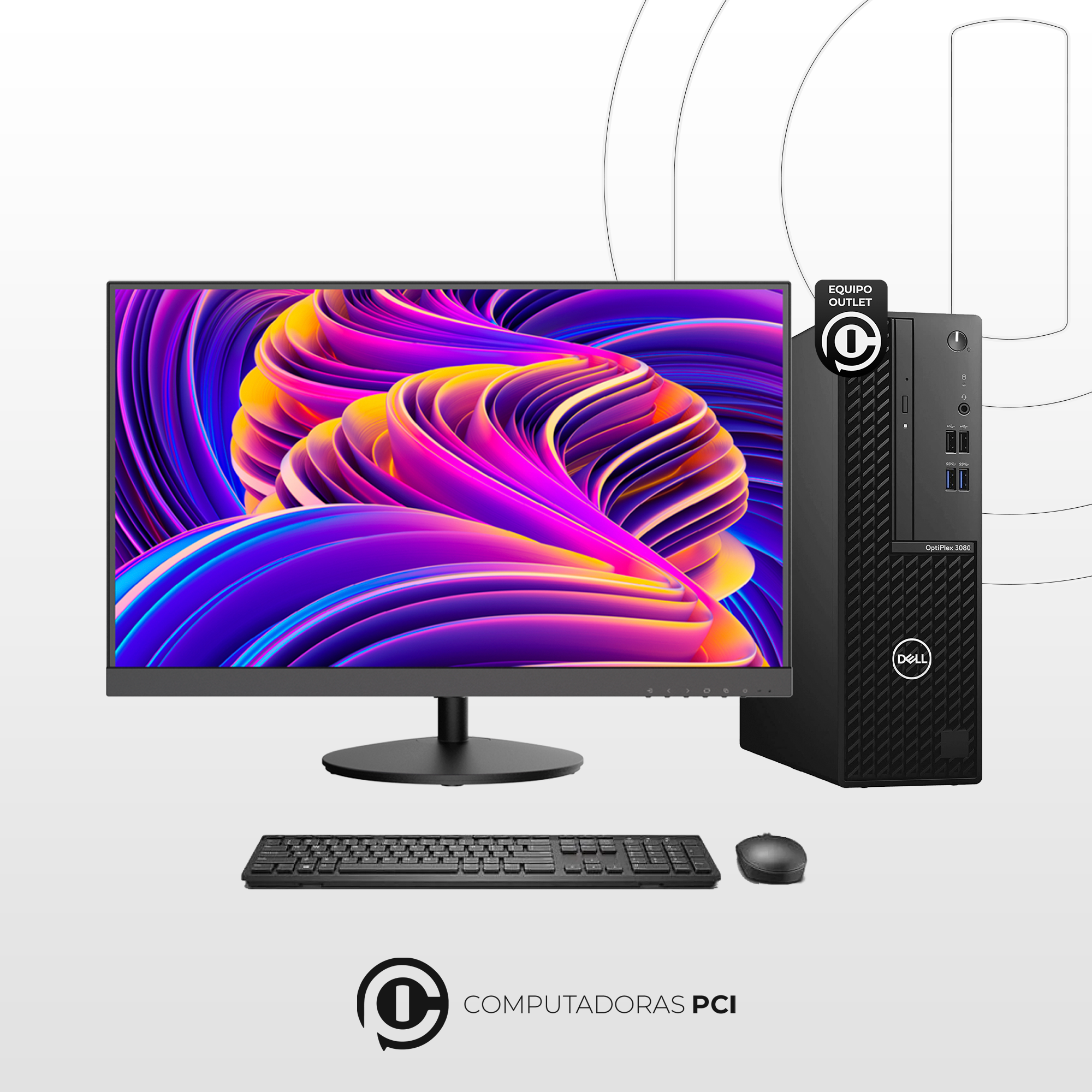 PC Dell Optiplex 3080 SFF - Core i5 - 8GB RAM - SSD