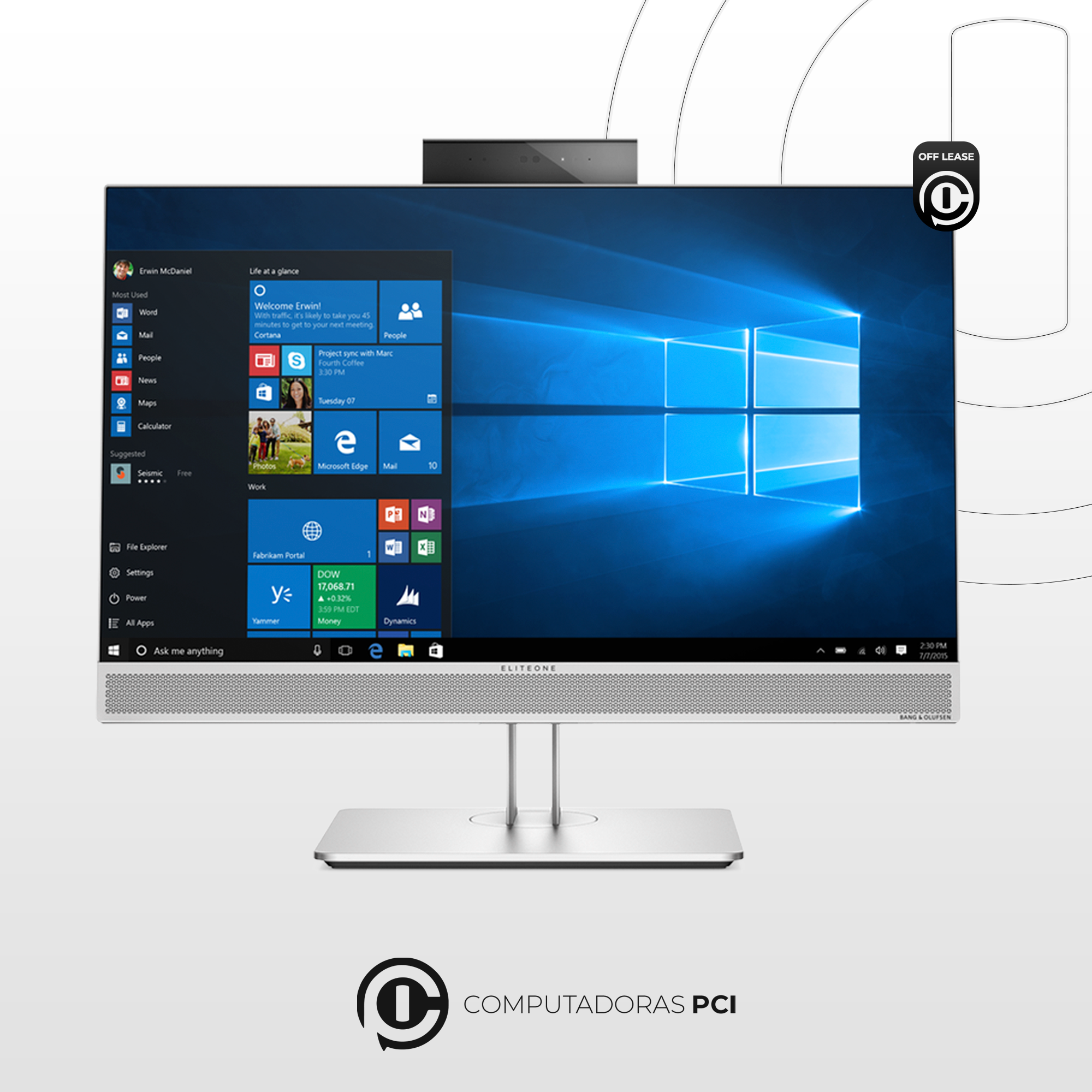 HP EliteOne 800 G3 - Core i5 - 8GB RAM - SSD